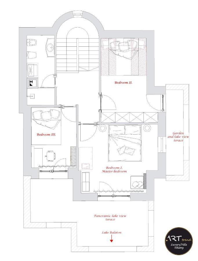 Arttrend Luxury Villa تيهاني المظهر الخارجي الصورة
